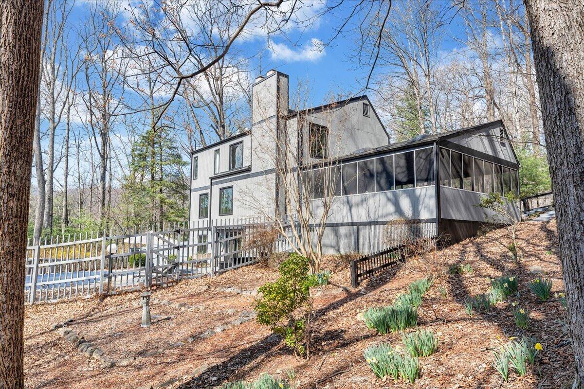 6878 Mt Chestnut Road Roanoke, VA 24018 - Photo 49 of 50 a view of a house with a yard