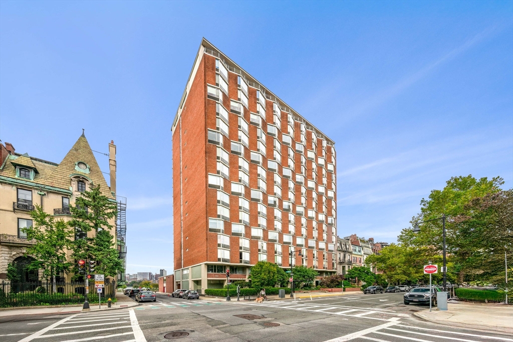 330 Beacon Street, Unit 85 Boston, MA 02116 - Photo 1 of 16 a view of a tall building next to a road