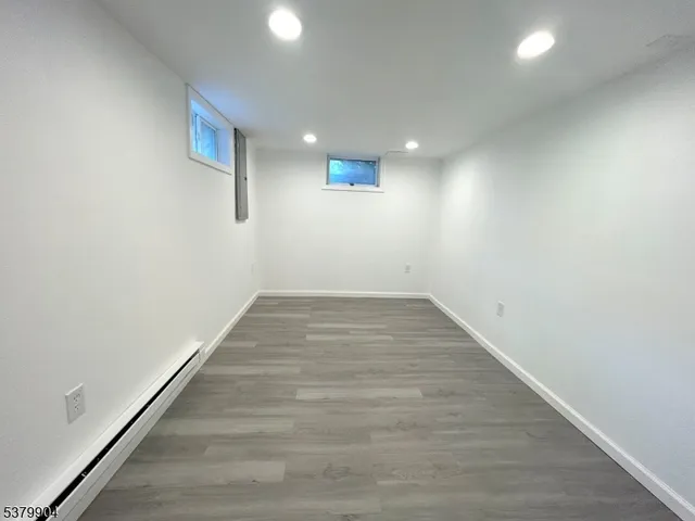 a view of a wooden deck