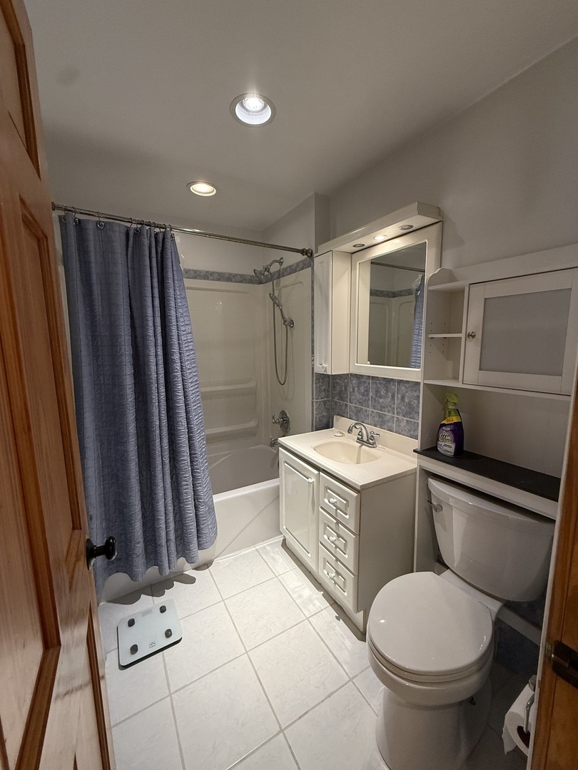 728 Dempster Street, Unit 210 Mount Prospect, IL 60056 - Photo 18 of 27 a bathroom with a sink toilet and shower