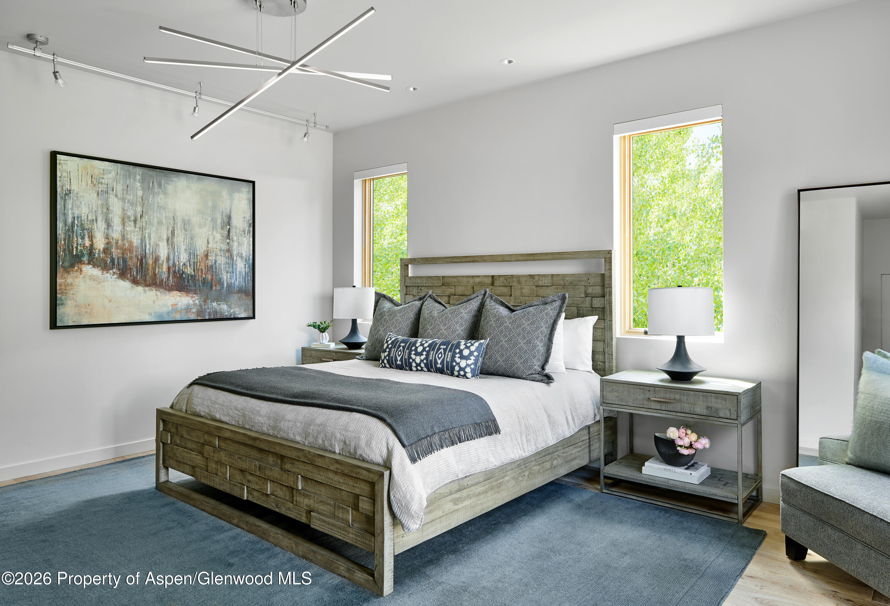 129 Valley Court Basalt, CO 81621 - Photo 14 of 26 a bedroom with a bed and a window