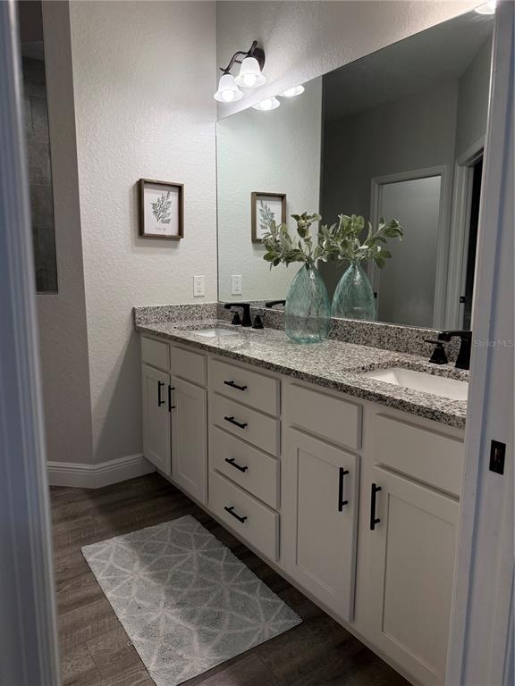 26267 Explorer Road Punta Gorda, FL 33983 - Photo 15 of 27 a bathroom with a sink and a mirror