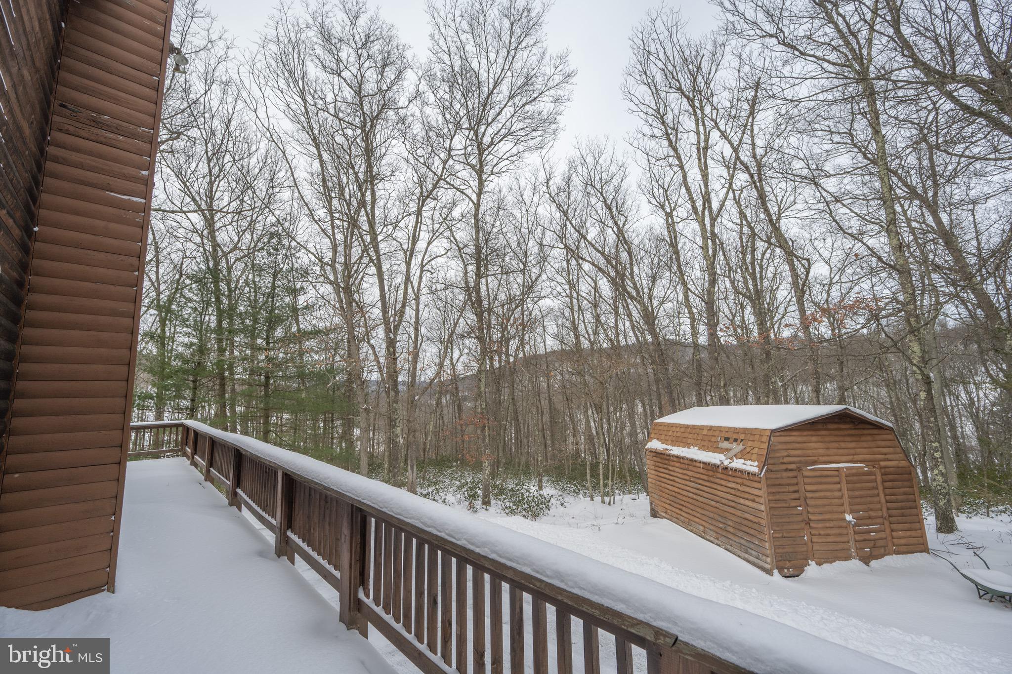 300 Normas Way McHenry, MD 21541 - Photo 44 of 48 a balcony with trees
