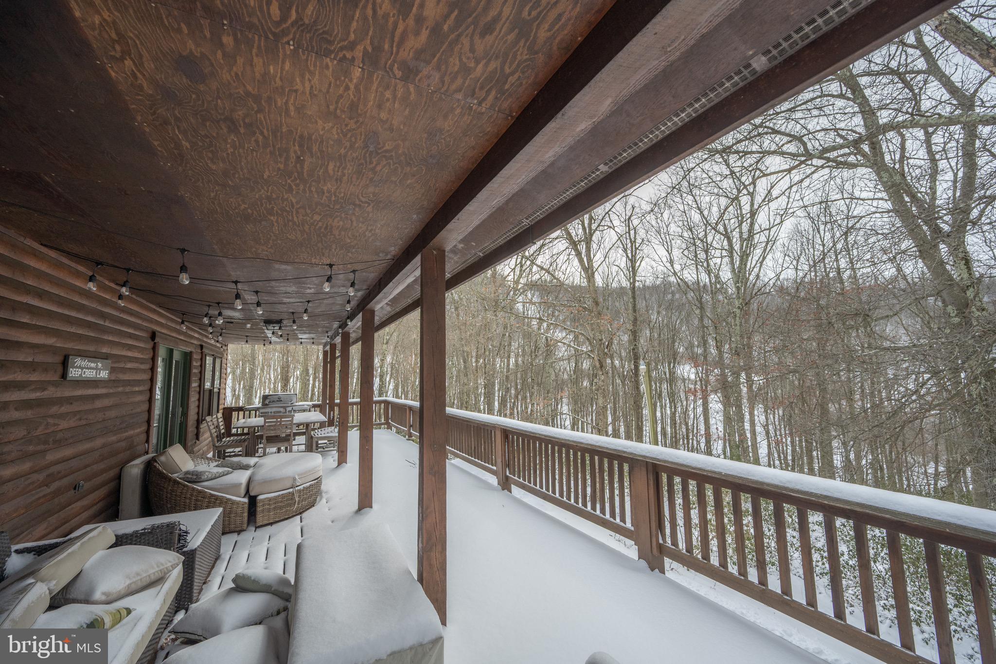 300 Normas Way McHenry, MD 21541 - Photo 45 of 48 a view of balcony with couch