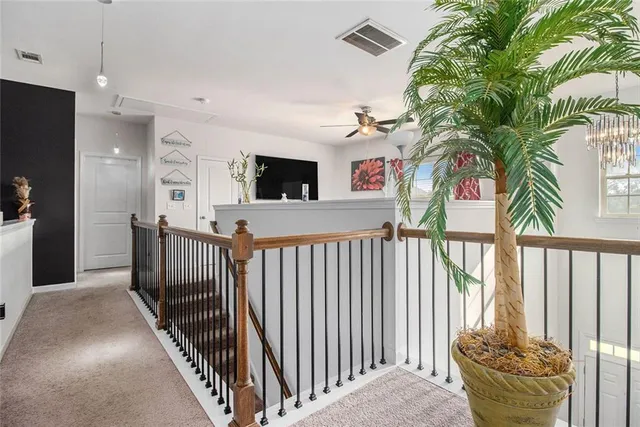 a view of a porch with furniture