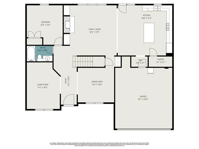 a picture of a floor plan