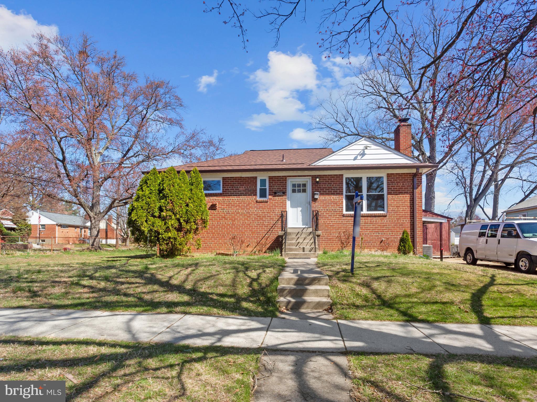 3405 Fredale Street Silver Spring, MD 20906 - Photo 1 of 34 a front view of a house with a yard