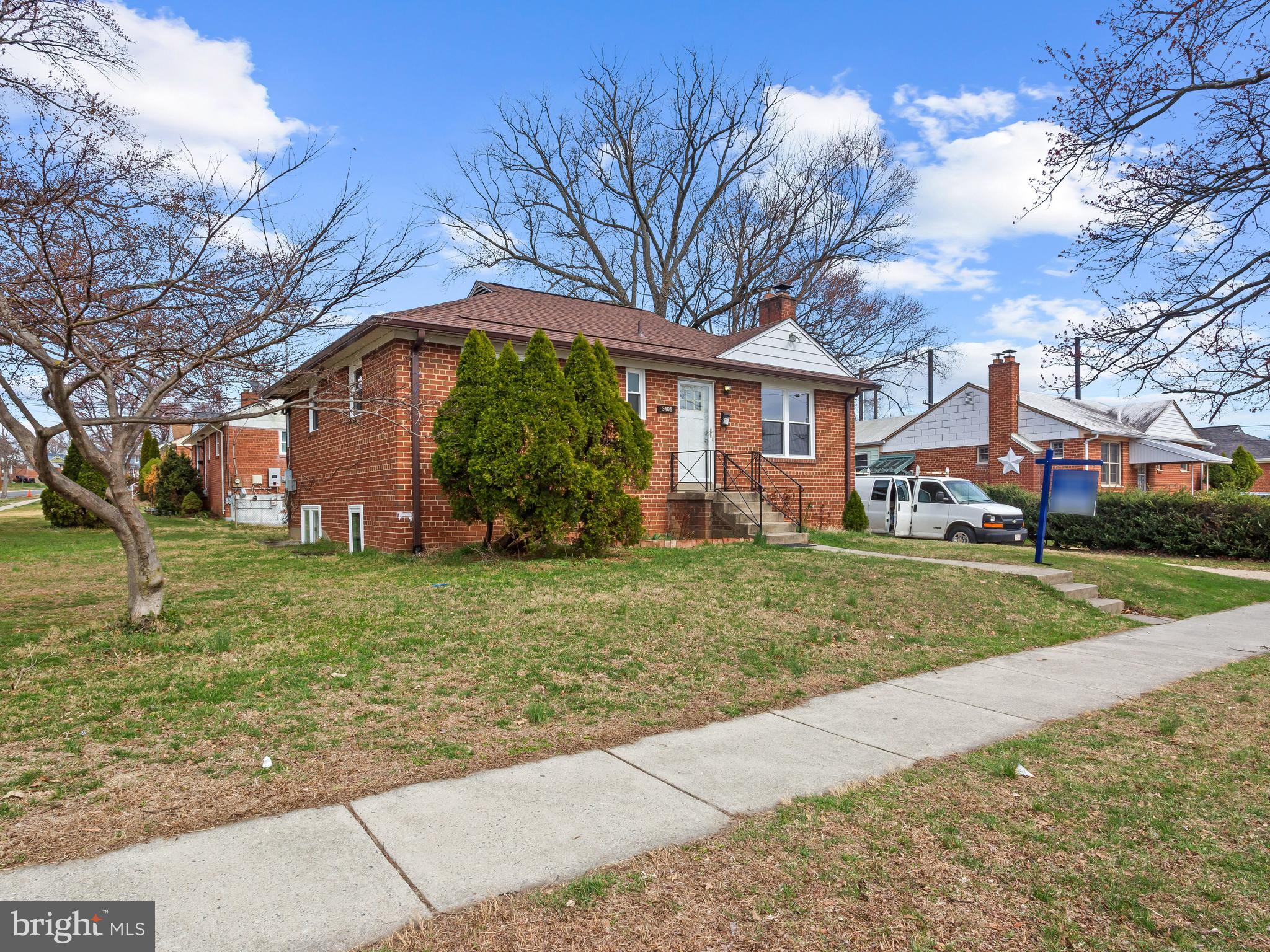 3405 Fredale Street Silver Spring, MD 20906 - Photo 2 of 34 a front view of house with yard and green space