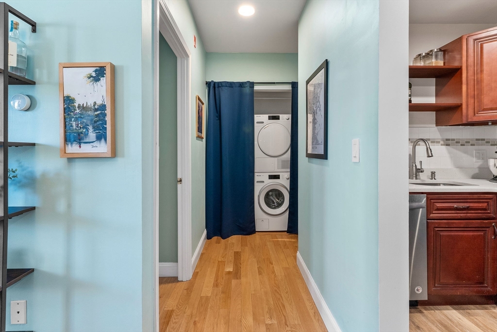 69 East Berkeley Street, Unit 5 Boston, MA 02118 - Photo 13 of 27 a bathroom with a sink and a mirror