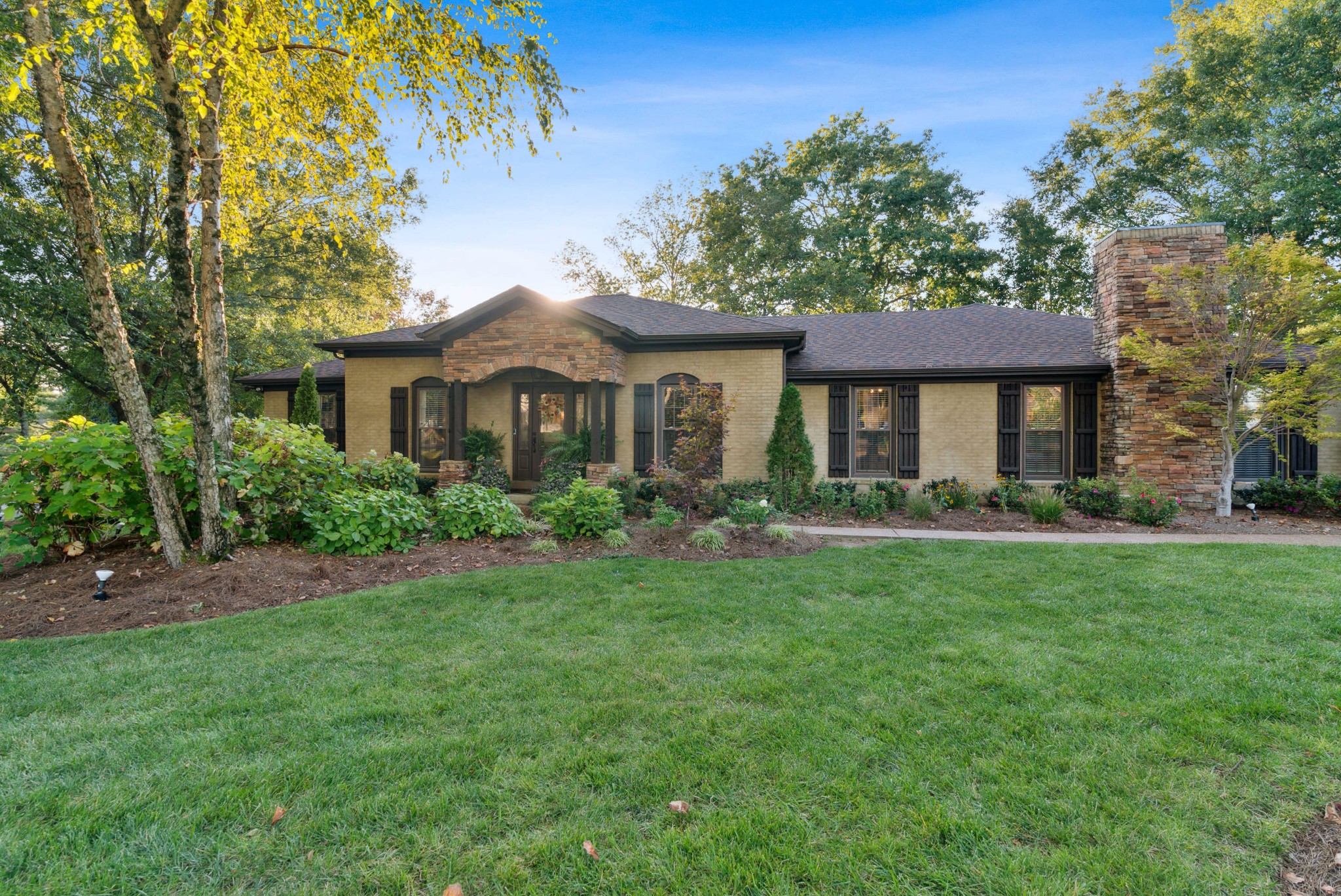 5224 Rustic Way Old Hickory, TN 37138 - Photo 1 of 56 a front view of a house with a yard