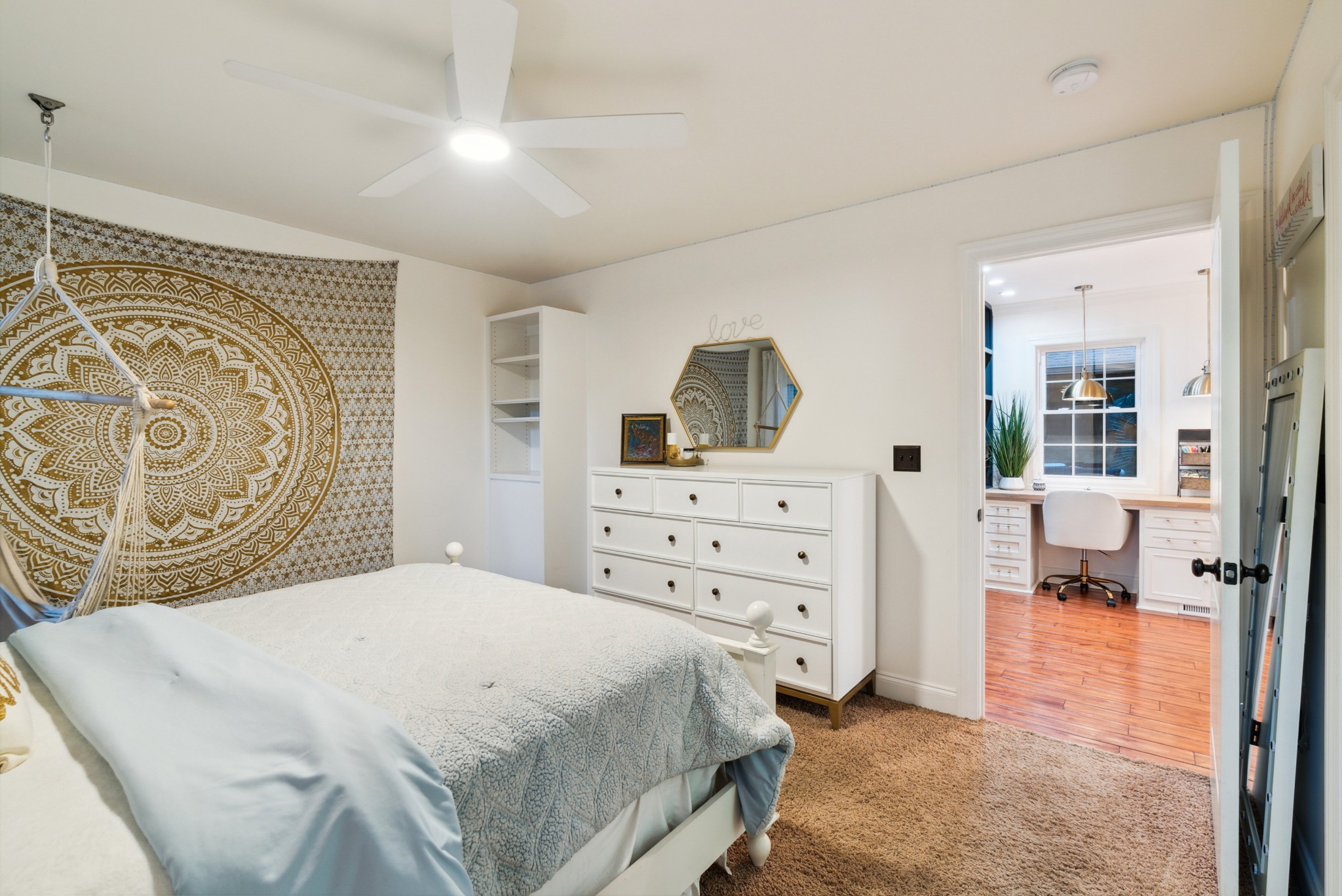 5224 Rustic Way Old Hickory, TN 37138 - Photo 27 of 56 a bedroom with a large bed and dresser