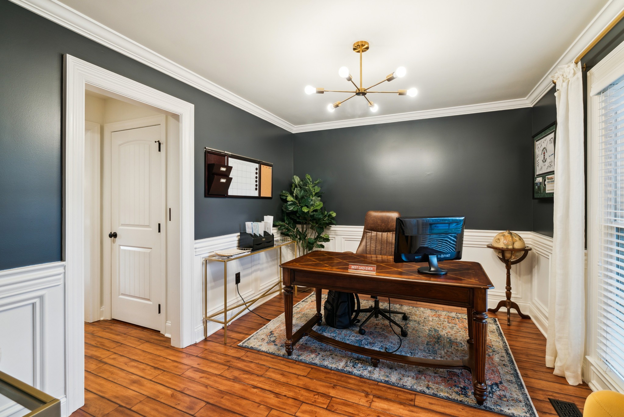 5224 Rustic Way Old Hickory, TN 37138 - Photo 8 of 56 a view of a workspace with furniture and wooden floor