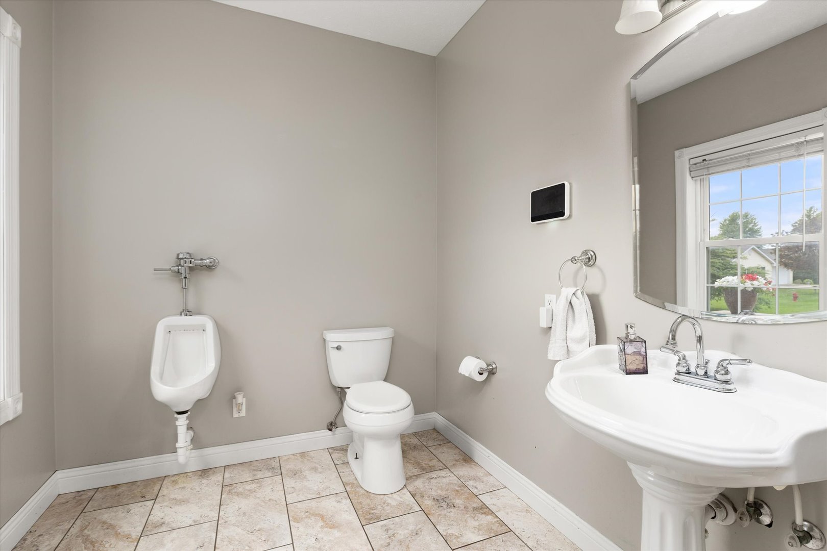 1 Arc Wenona, IL 61377 - Photo 19 of 52 a bathroom with a toilet sink and mirror