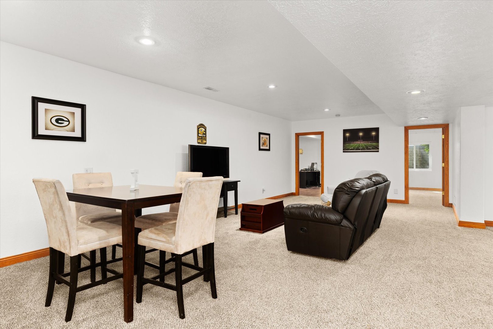 1 Arc Wenona, IL 61377 - Photo 36 of 52 a living room with furniture a flat screen tv and a table