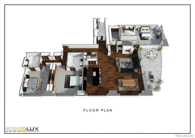 a picture of a floor plan