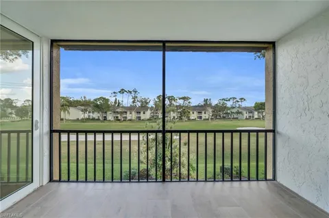 a view of a city from a balcony