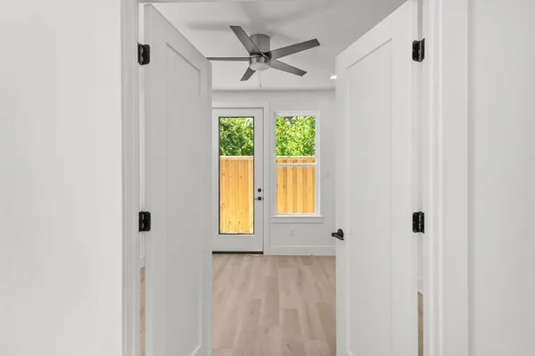 a view of an entryway