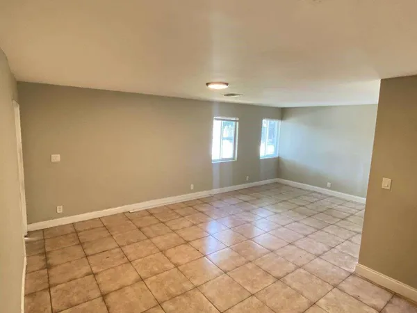 a view of empty room