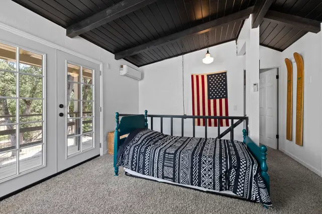 a view of a porch with furniture