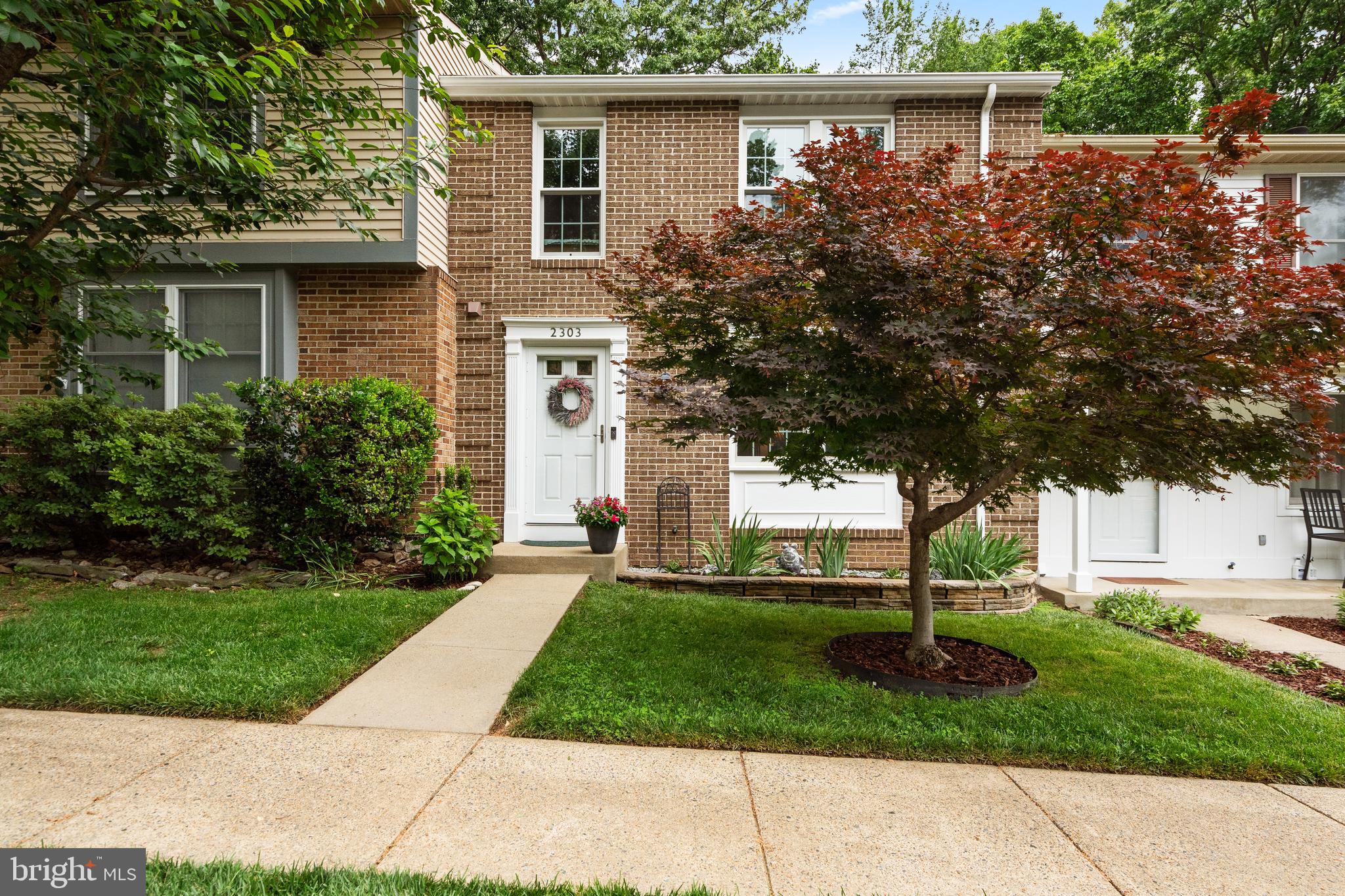 2303 Middle Creek Lane Reston, VA 20191 - Photo 1 of 48 Charming Brick Front Reston Townhouse