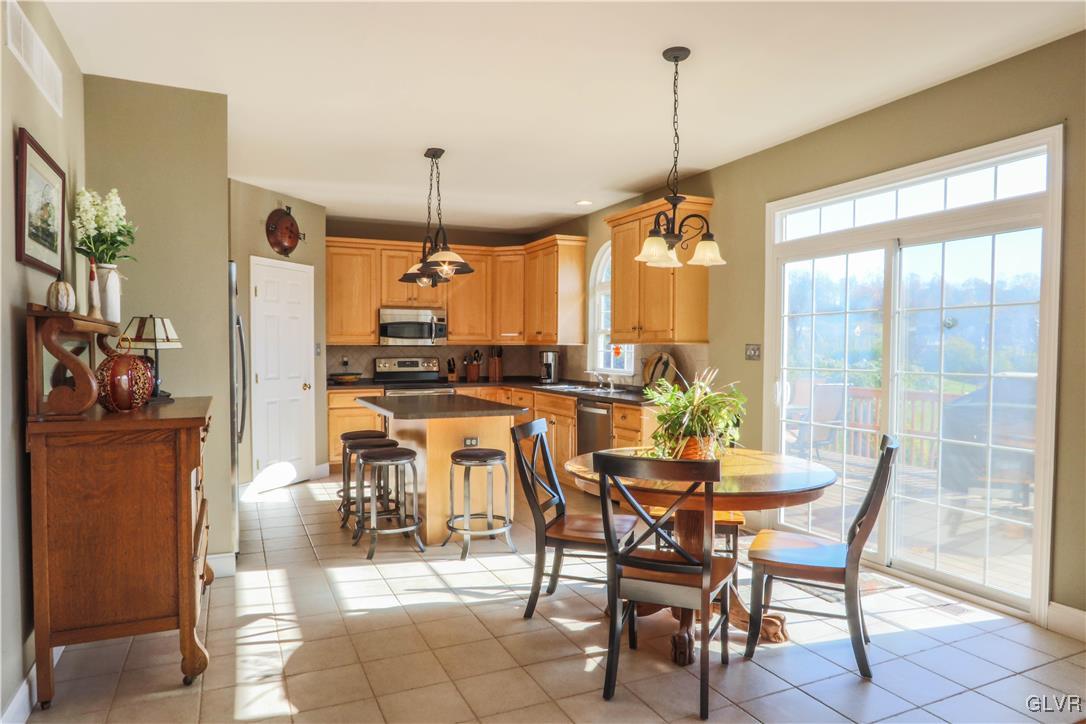 136 Starr Road Reading, PA 19608 - Photo 8 of 45 a dining room filled with furniture and a large window