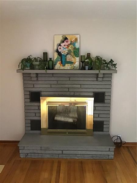1606 Lafayette Road Pittsburgh, PA 15221 - Photo 5 of 25 Cozy up to the working wood-burning stone fireplace!