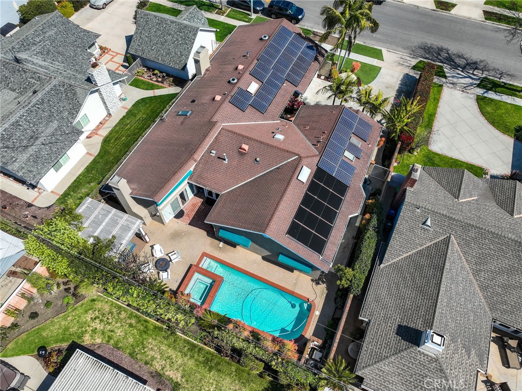 11731 Wembley Road Rossmoor, CA 90720 - Photo 49 of 51 an aerial view of residential houses with outdoor space