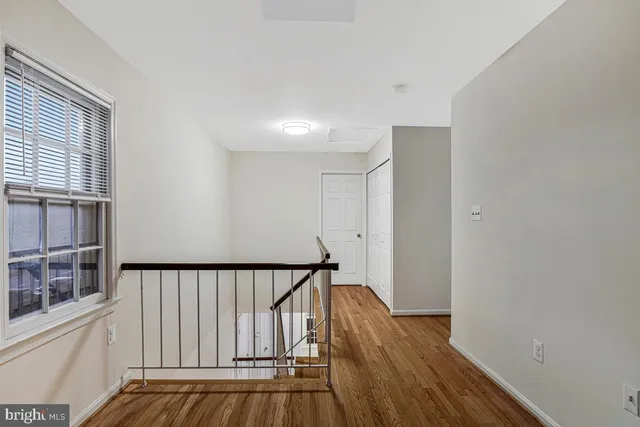 a front view of a house with a glass door