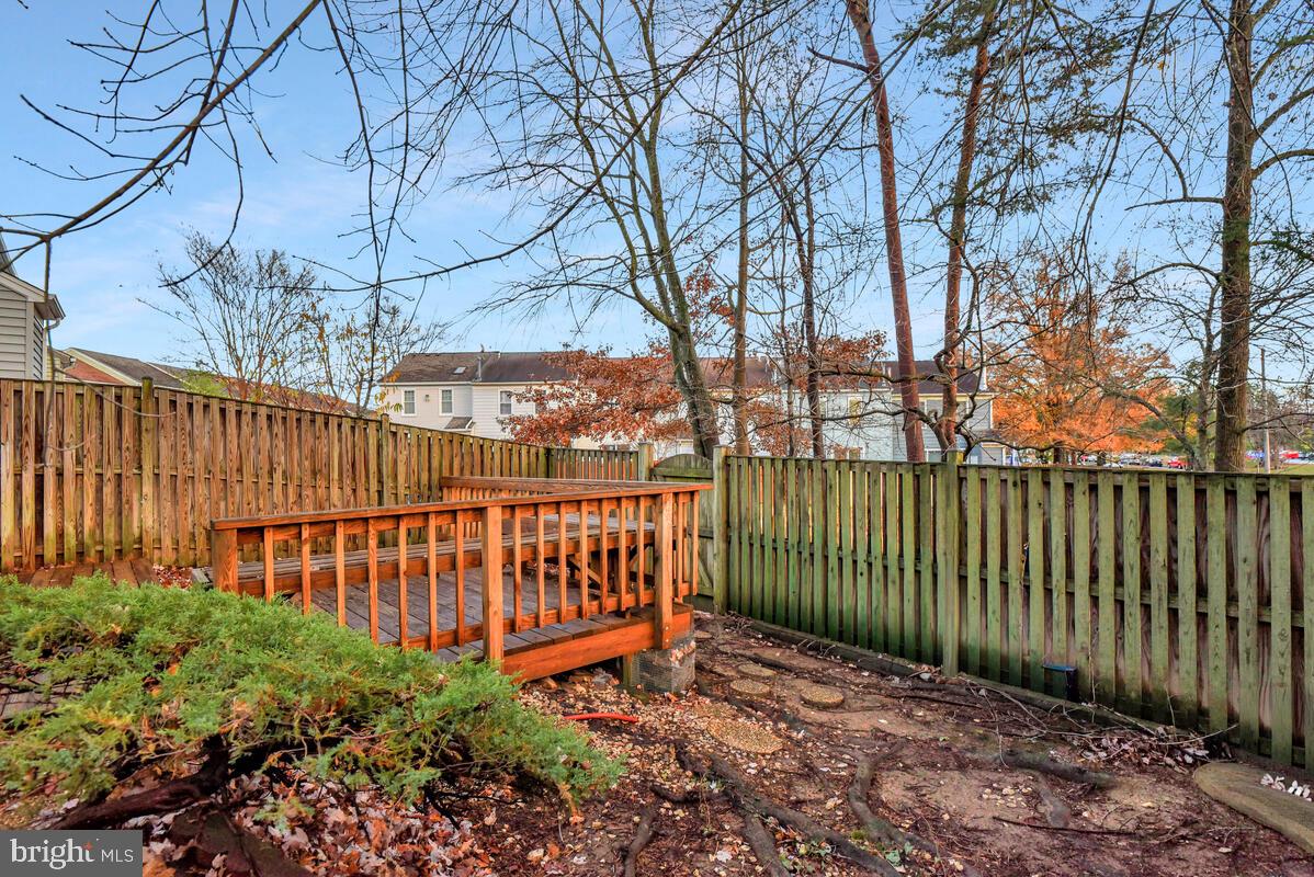 7865 Parthian Court Springfield, VA 22153 - Photo 39 of 40 a view of a backyard with a large trees