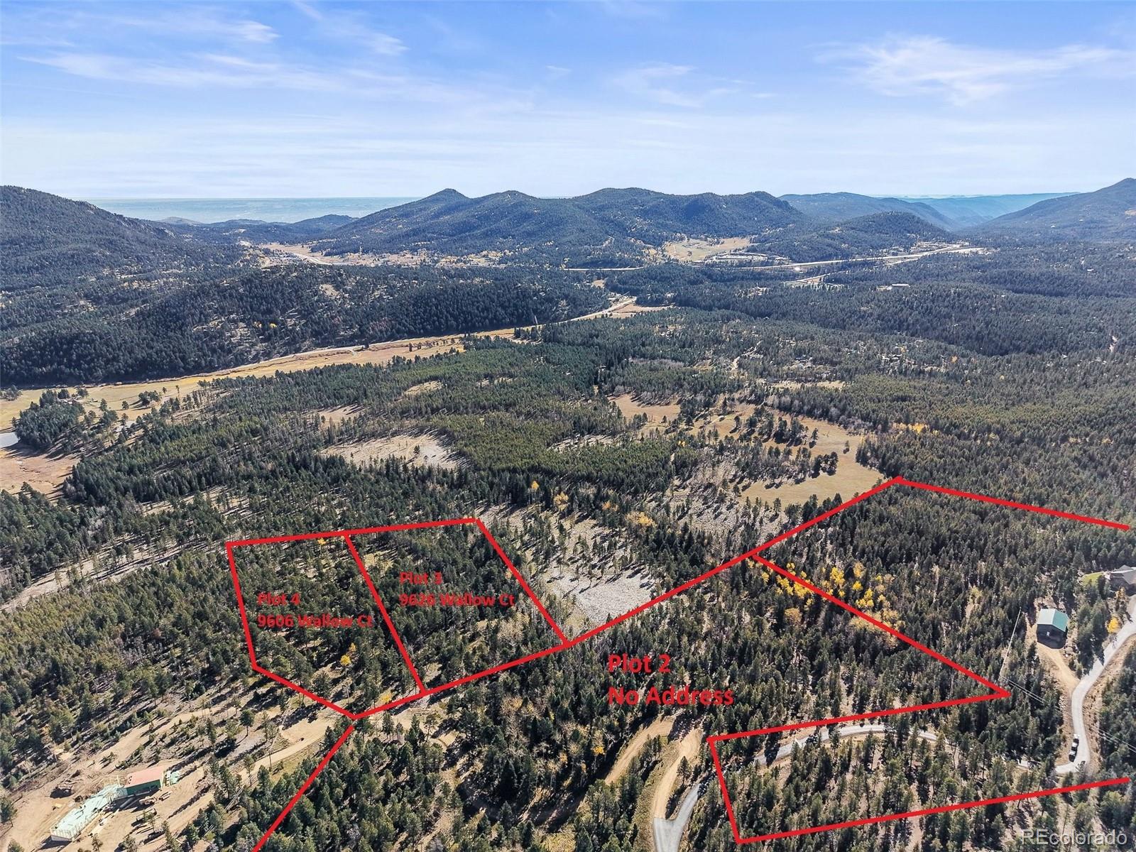 9606 Wallow Court Conifer, CO 80433 - Photo 4 of 27 a view of a house with a street