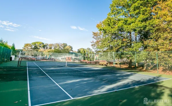 a view of a basketball court