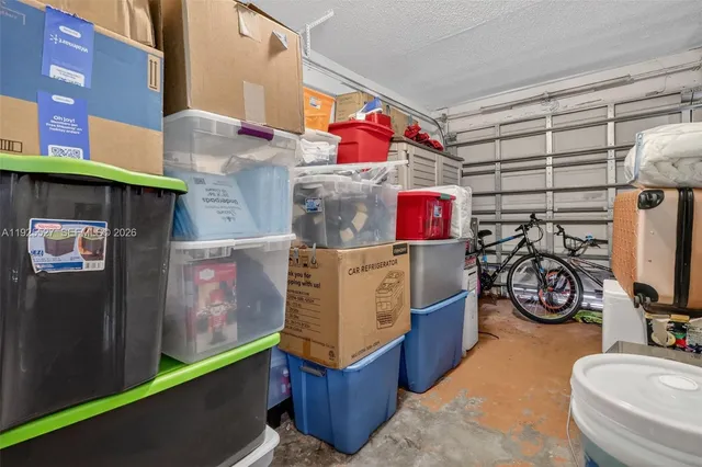 a storage utility room
