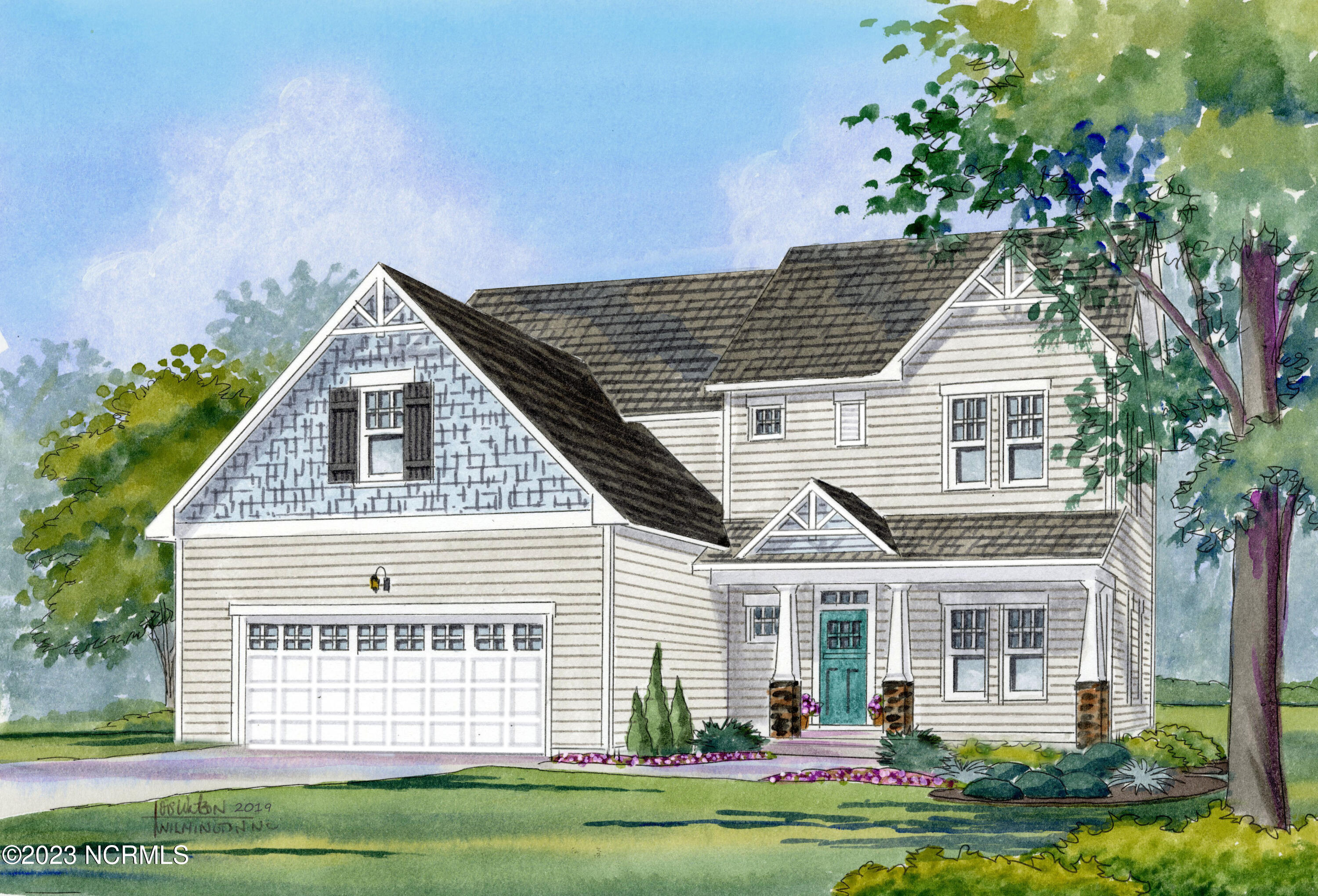 262 Langston Road Hampstead, NC 28443 - Photo 26 of 27 Gaston Craftsman Rendering