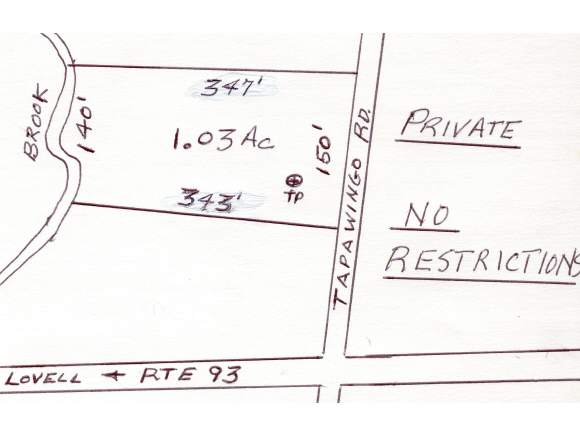 0 Tapawingo Road Sweden, ME 04051 - Photo 1 of 1 Gallery Image 1