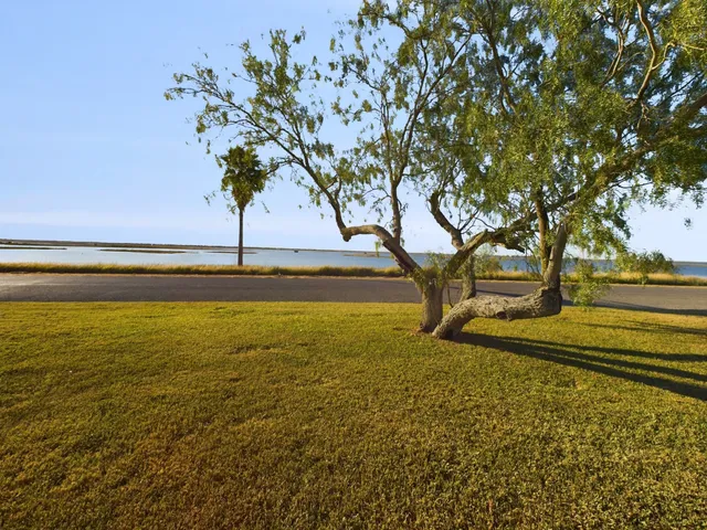 a view of an outdoor space and a yard
