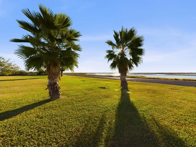 a view of an ocean and beach
