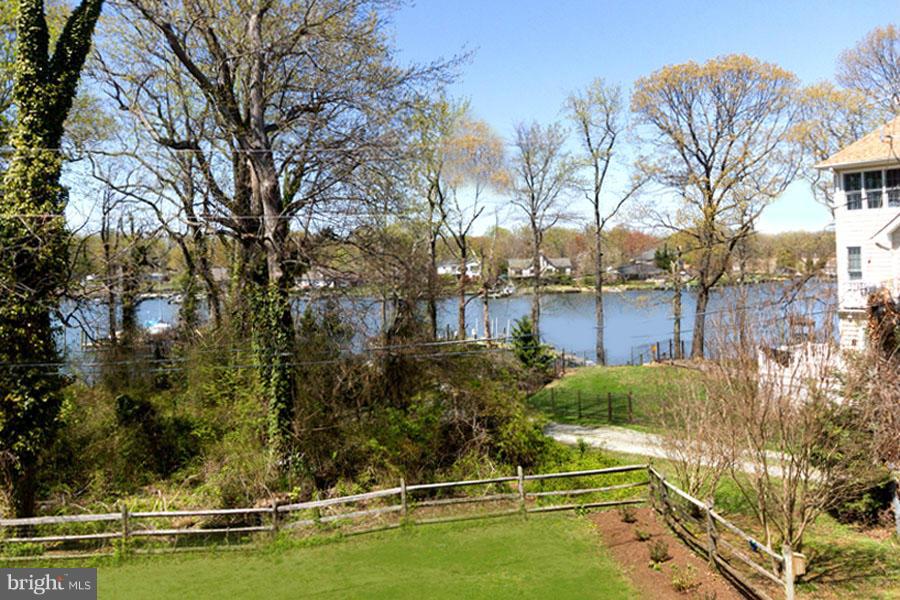 3908 Rhode Harbor Road Edgewater, MD 21037 - Photo 16 of 30 Deck View of Picturesque Creek Surrounds