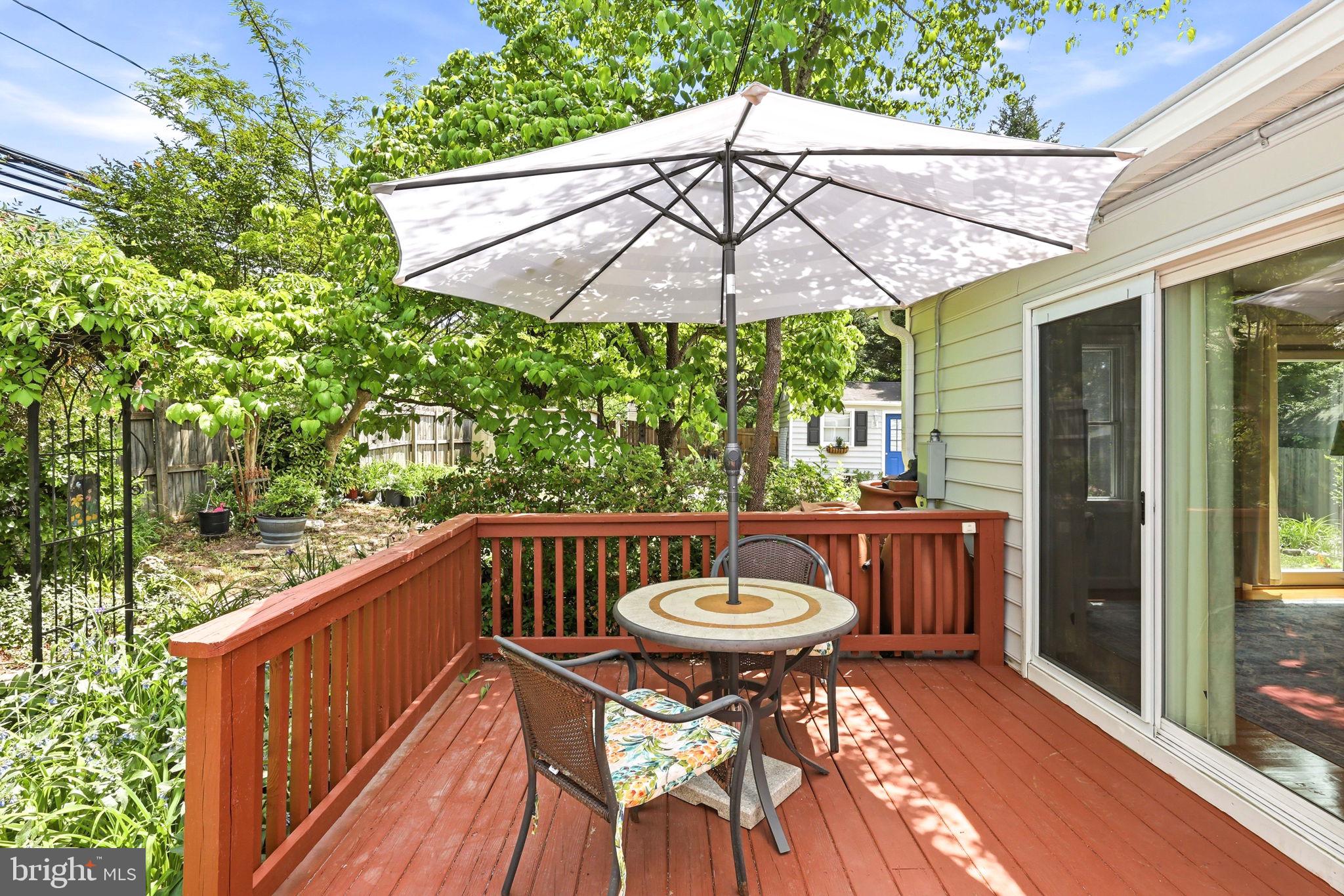 7601 Hollins Road Henrico, VA 23229 - Photo 31 of 47 a view of a chairs and table in the balcony