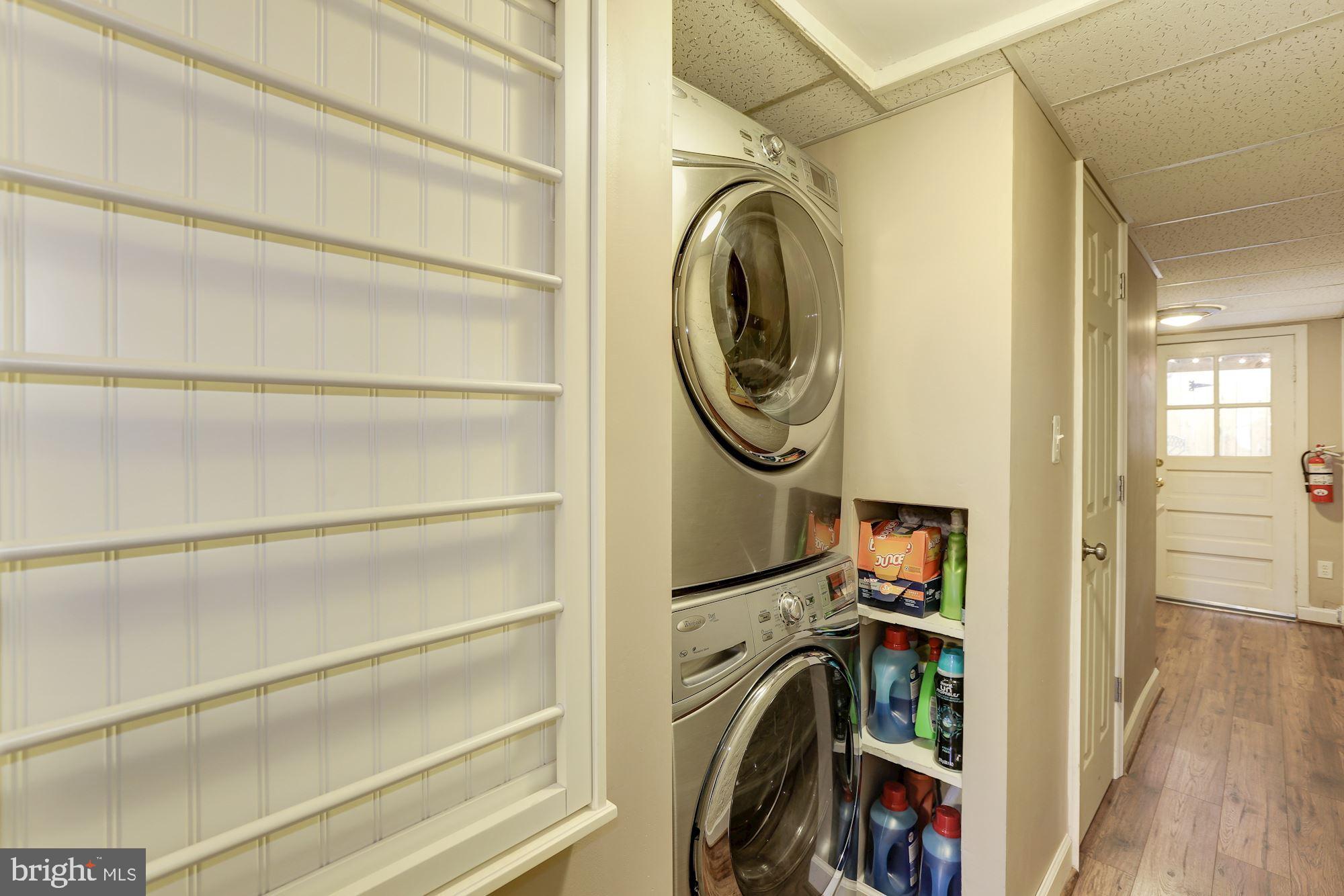 1932 35th Street Northwest Washington, DC 20007 - Photo 20 of 23 Washer/Dryer - Garden Level