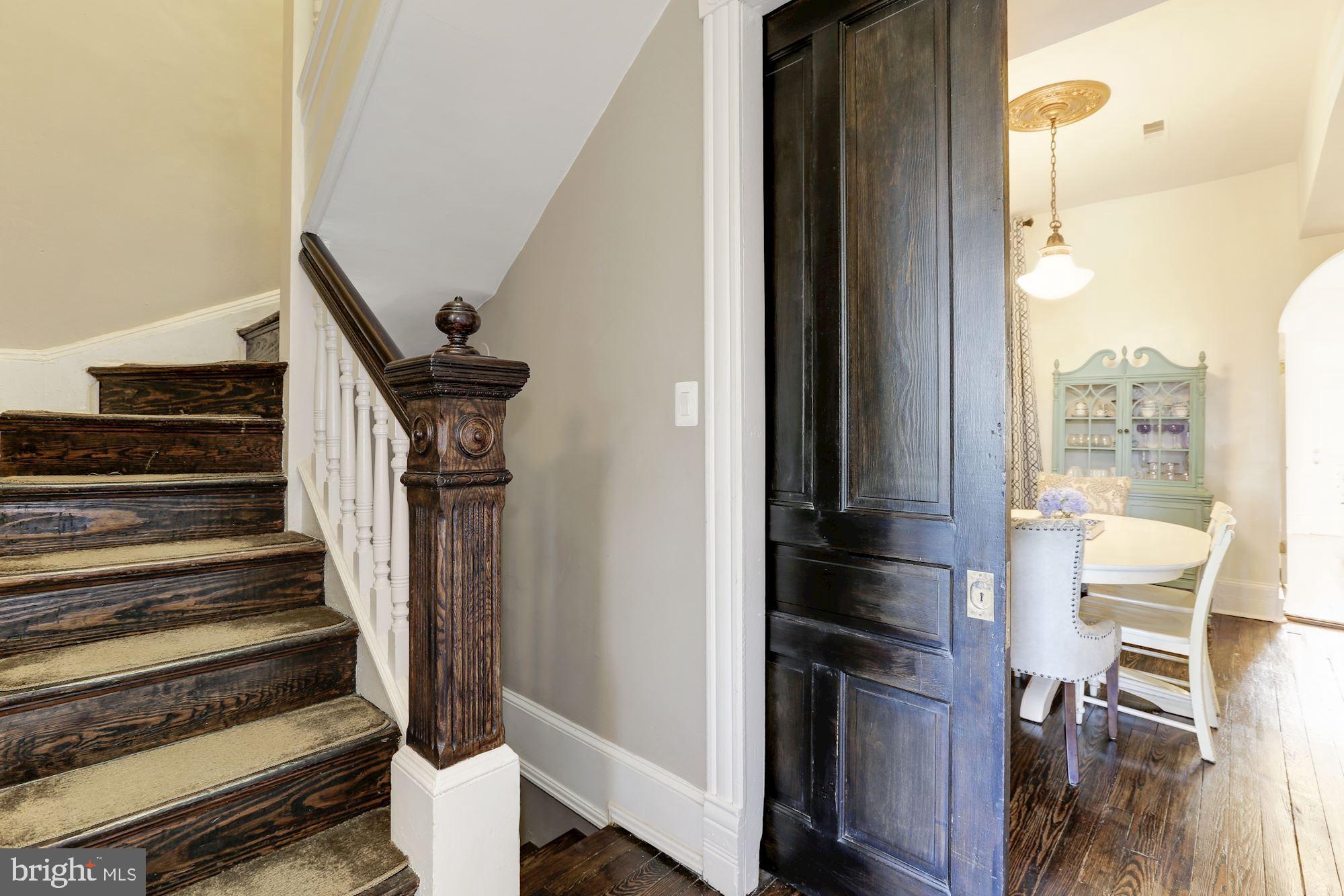 1932 35th Street Northwest Washington, DC 20007 - Photo 4 of 23 Central Staircase - Main Level