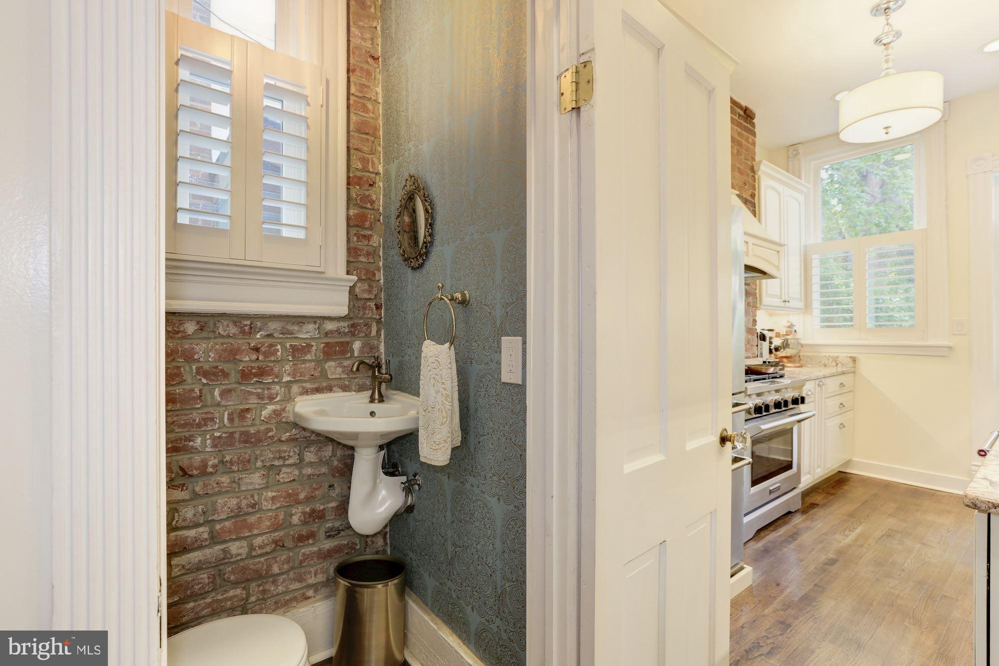 1932 35th Street Northwest Washington, DC 20007 - Photo 8 of 23 Powder Room - Main Level