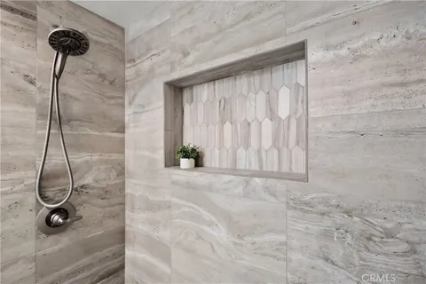 an aerial view of houses and roads