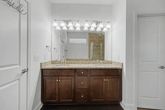 a room with storage and utility