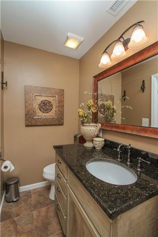 220 Jackson Heights Road Columbia, TN 38401 - Photo 7 of 18 Master bath with tile shower and granite vanity