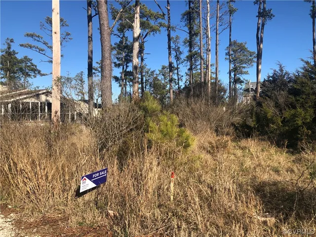 a view of outside space with a lake view