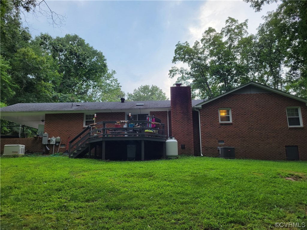 10301 Robbie Road Chesterfield, VA 23832 - Photo 21 of 21 a house view with a garden space
