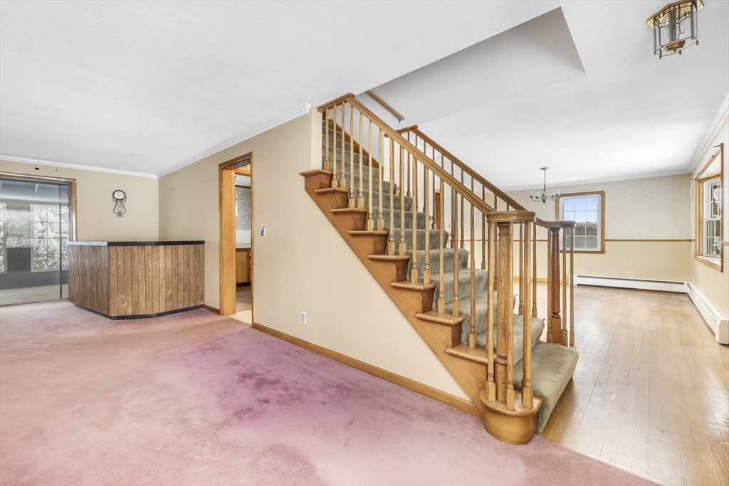 130 S Road Holden, MA 01520 - Photo 9 of 28 a view of an entryway with staircase