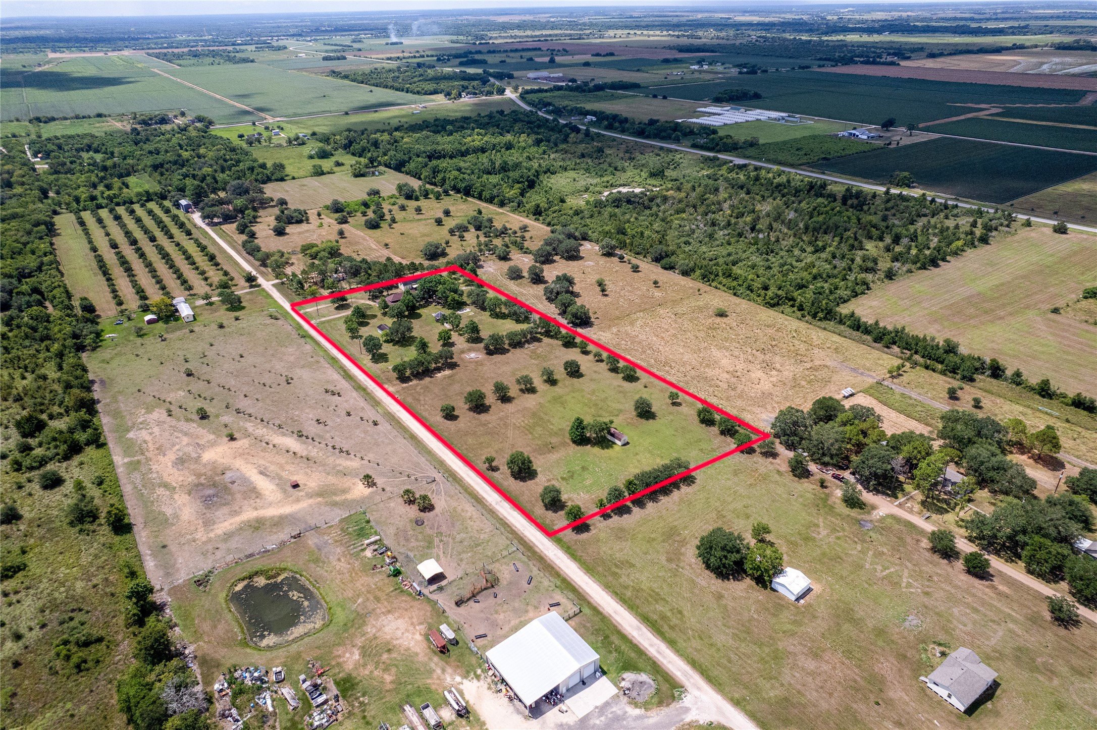 13025 Battle Road Beasley, TX 77417 - Photo 5 of 11 an aerial view of swimming pool