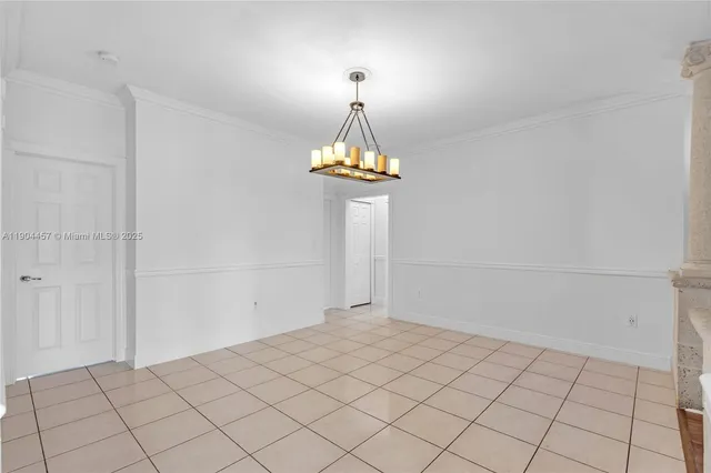 a very nice looking room with a chandelier