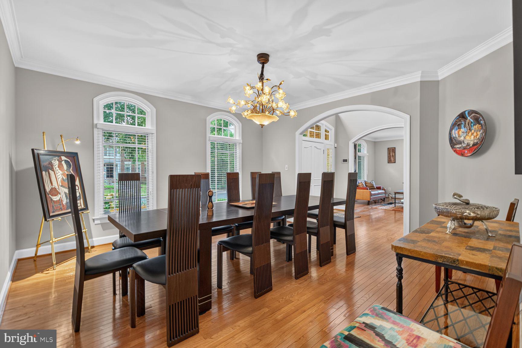 11081 Pelham Manor Place Reston, VA 20194 - Photo 10 of 99 Elegant dining space with natural light.